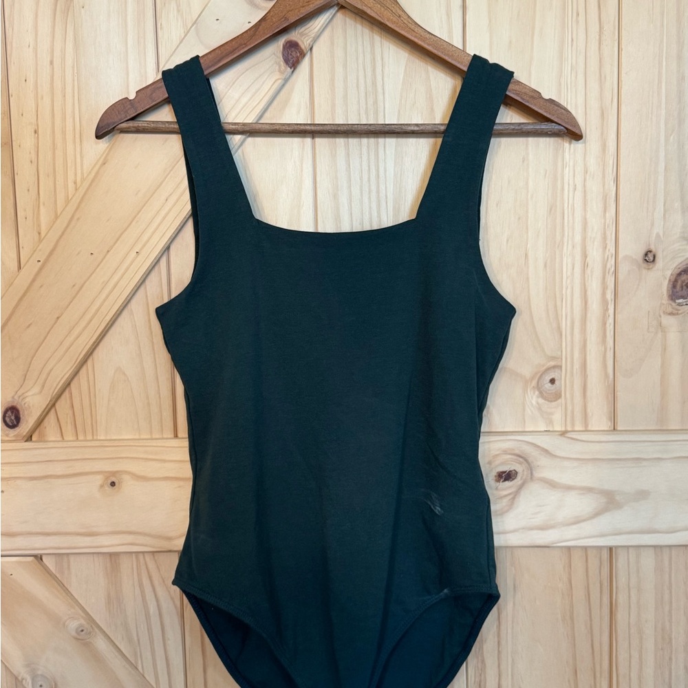 Old Navy Women's Dark Green Bodysuit
